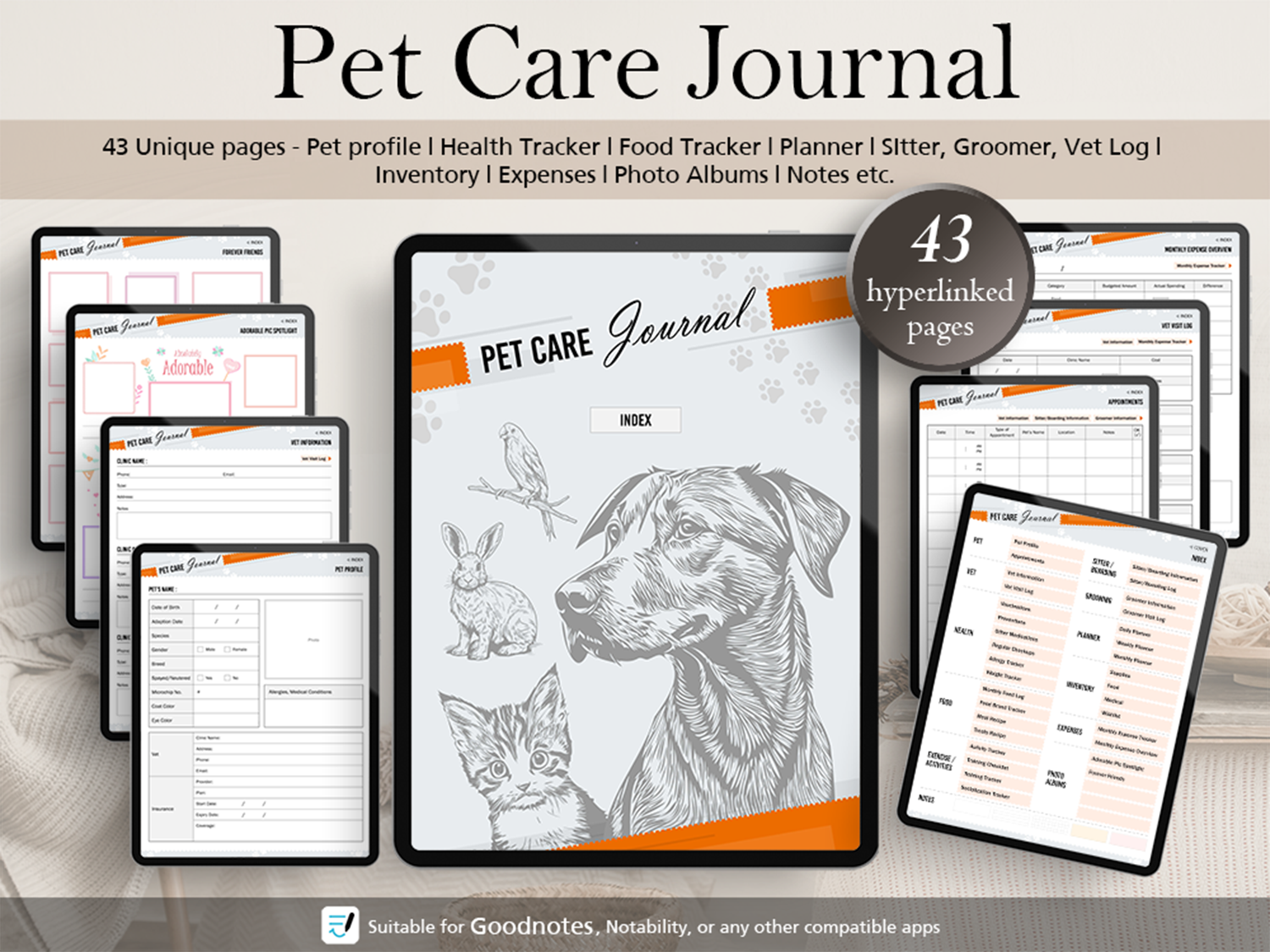 Pet Care Journal